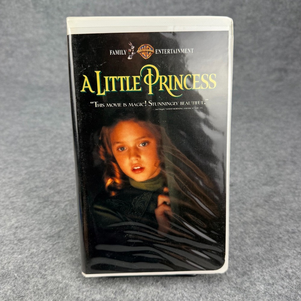 A Little Princess VHS, 1995 Clamshell Case Warner Bros Family Entertainment